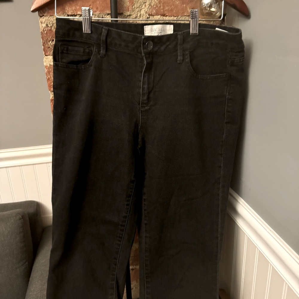 Rachel Roy Black Denim Skinny Jeans Size 29